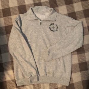 Whitney Simmons half zip sweatshirt